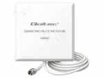 Antenna | white | SMA | 50W | 600&divide;2700MHz,3300&divide;3800MHz | 50&Omega; | 3m | 9dBi