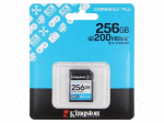 Memory card | SDXC | 256GB | Class 10 UHS I U3 | R: 200MB/s | W: 160MB/s