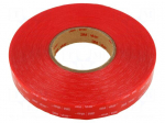 Tape: fixing | W: 25mm | L: 33m | Thk: 0.5mm | double-sided | acrylic