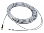 Cable: for sensors/automation | PIN: 3 | M8 female | straight | 15m