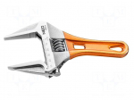 Wrench: adjustable | Jaw capacity: 53mm | Overall len: 185mm | short