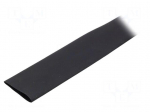 Heat shrink sleeve | glueless | 4: 1 | 24mm | black | polyolefine