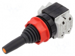 Switch: joystick | 30mm | Stabl.pos: 4 | NC x2 + NO x2 | IP65 | 46 | Pos: 4