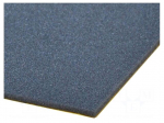 Sound absorbing sponge | 1000x500x10mm | self-adhesive