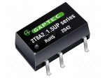 Converter: DC/DC | 2W | Uin: 24VDC | Uout: 15VDC | Iout: 133mA | SMT8 | SMT
