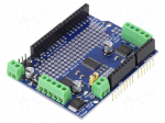 Stepper motor controller | TB6612FNG | I2C | 1.2A | Uin log: 5V