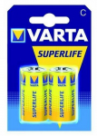 Varta Superlife AA Zinc-Carbon Batteries, 1.5V, 4-Pack
