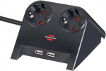 Brennenstuhl Desktop-Power USB-Charger - 2x USB - 1.8m - 2100 mAh