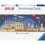 Ravensburger Puzzle Panorama - Night in Berlin (1000 pieces)