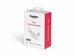 Fusion Accessories Fusion Energy tīkla lādētājs | 30W | PD, QC, PPS | USB-C, USB-A | balts