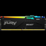 Kingston 16GB 6400MT/s DDR5 CL32 DIMM FURY Beast RGB EXPO