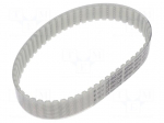 Timing belt | AT5 | W: 16mm | H: 2.7mm | Lw: 280mm | Tooth height: 1.2mm