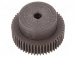Spur gear | whell width: 16mm | &Oslash;: 28.5mm | Number of teeth: 55 | ZCL