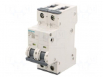 Circuit breaker | 230/400VAC | Inom: 4A | Poles: 1+N | Charact: A | 10kA
