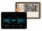 Display: TFT | 7" | 1280x800 | 32MBFLASH,32MBPSRAM | 1000cd/m2 | 4&divide;6V