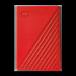 Ārējais disks WD 6TB My Passport 2.5" USB 3.2 Red