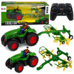 M&auml;nguala | PC | Konsoolid | Tarvikud // M&auml;nguasjad ja m&auml;ngud lastele // Traktor Rolniczy ze Zgrabiarką Rolnikiem Zdalnie Sterowany RC Światła 1:24