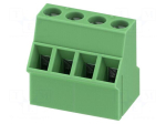 Connector: PCB terminal block | power supply | 20A | 400V | PIN: 4
