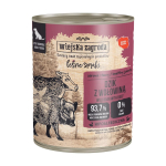 WIEJSKA ZAGRODA Forest Flavors Wild Boar with beef - wet dog food - 800g
