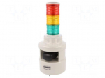 Signaller: signalling column | LED | red/amber/green | Usup: 24VDC