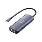 Adapter USB Equip Equip USB-C->2xHDMI/RJ45/2xUSB-A/USB-C3.2 St/Bu hall