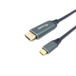 USB-C->HDMI2.0 adapter St/St 4K/60Hz 3.00m PVC