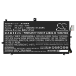 Replacement Battery for Toshiba PA5242U-1BRS, Satellite Radius 12, Li-Polymer 3600mAh 11.4V