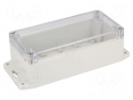 Enclosure: multipurpose | X: 80mm | Y: 160mm | Z: 55mm | polycarbonate