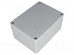 Enclosure: multipurpose | X: 90mm | Y: 120mm | Z: 60mm | 1554 | grey