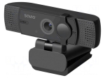 Webcam | black | USB A | 1.5m | clip | 80&deg;