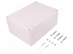 Enclosure: multipurpose | X: 152mm | Y: 202mm | Z: 90mm | TG PC | grey