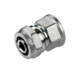 Kaksiknippel nikkel  3/4sk-25, PEX torudele