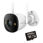 IP-kaamera Imou bullet 3 5MP Wi-Fi IR30 koos 64GB m&auml;lukaardiga
