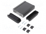 Enclosure: with panel | 50 | X: 82mm | Y: 130mm | Z: 27mm | aluminium