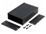 Enclosure: with panel | TUF | X: 69mm | Y: 100mm | Z: 28mm | aluminium