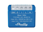 Shelly Qubino Wave 1 Mini LR Smart switch Z-Wave Blue