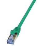 Cable Logilink  LogiLink CAT6A 0.25m green
