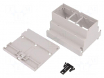 Enclosure: for DIN rail mounting | Y: 90mm | X: 106mm | Z: 68mm | PPO