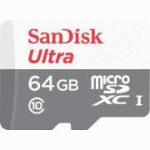 Storage devices SanDisk  SanDisk Ultra Light microSDHC + SD Adapter 64GB 100MB/s Class 10