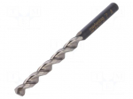 Drill bit | for metal | &Oslash;: 7.4mm | L: 109mm | HSS-CO | bulk,industrial