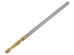 Drill bit | for metal | &Oslash;: 1.2mm | HSS-CO | Working part len: 8mm