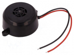 Sound transducer: piezo alarm | 12&divide;24VDC | Sound level: 100dB