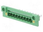 Pluggable terminal block | 5.08mm | ways: 9 | straight | plug | male