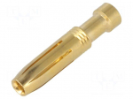 Contact | female | 2.5mm2 | Han E | gold-plated | crimped | 16A