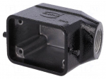 Enclosure: for HDC connectors | Han | size 6B | for panel mounting