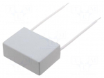 Capacitor: motors, run | 3uF | 400VAC | 41.4x33x17.9mm | Pitch: 37.5mm
