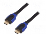 Cable | HDMI 2.0 | HDMI plug,both sides | 15m