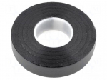 Tape: self-amalgamating | black | 19mm | L: 10m | Thk: 0.5mm | -40&divide;90&deg;C