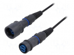 Connector: fiber optic | patchcord | PIN: 2 | bayonet | Buccaneer 6000