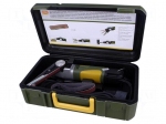 Belt sander | Power supply: 230VAC 50/60Hz | 225&divide;450rpm | 80W